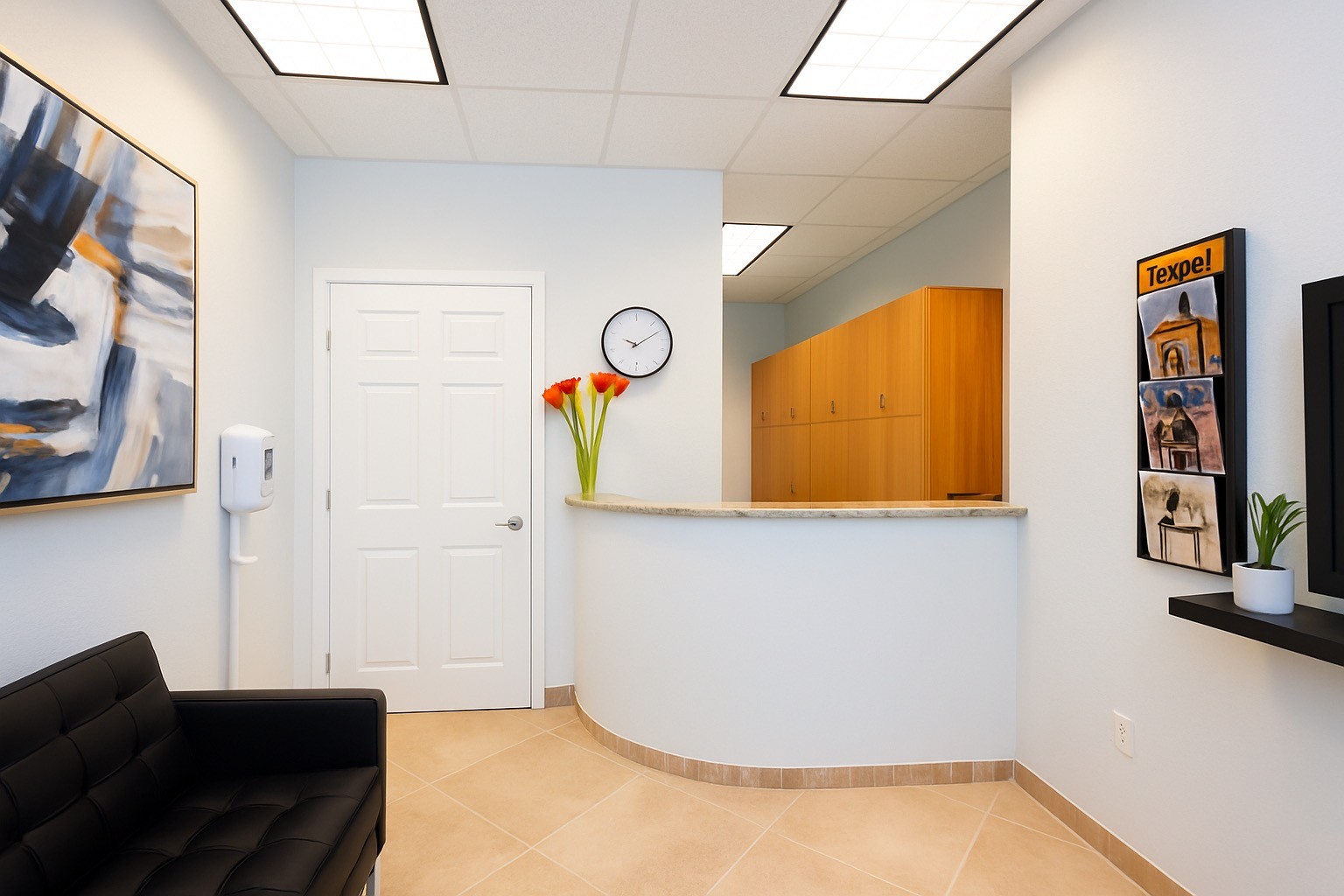 The front office of New Teeth By Pro, Esthetic Dentistry